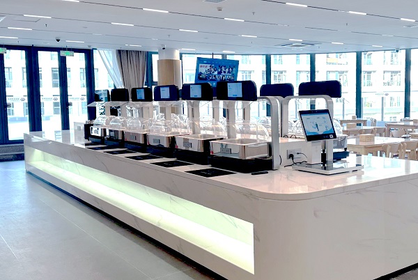 告别“打饭手抖”，智慧称重结算台助力就餐新革命！